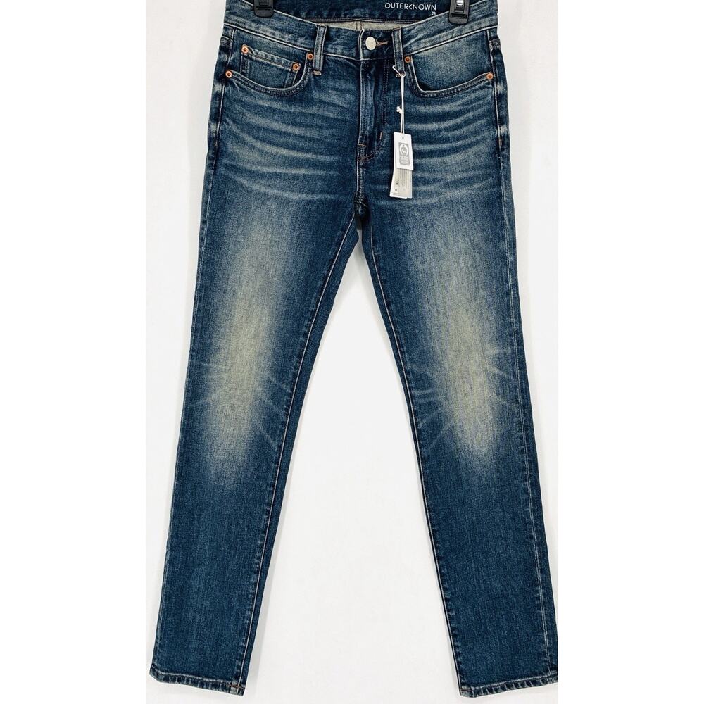 NWT Outerknown 29x32 SEA Ambassador Slim Fit Whiskered Organic Cotton Jeans
